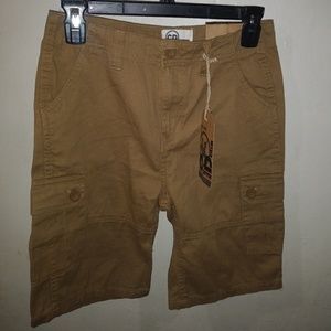 Copper Denim Cargo Shorts